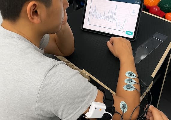 Electromigrafía de superficie (EMG)